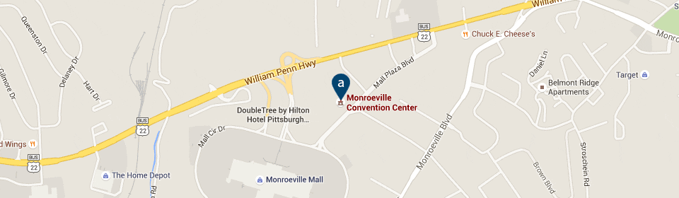 Monroeville Convention Center Map